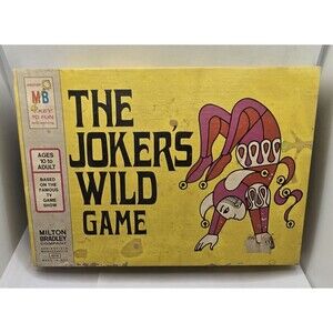 Milton Bradley The Jokers Wild Game Complete 1973 Based On Tv Show